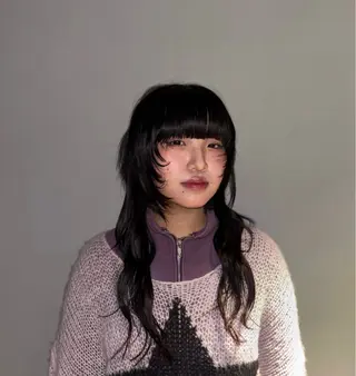 セミロング 無料縮毛矯正🌿 ／emiのヘアスタイル