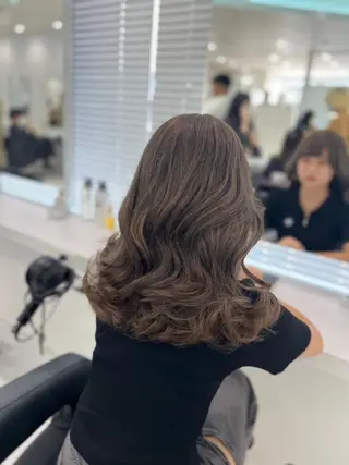 カラー 🧺赤みなし透明感 カラー🌱BABYのヘアスタイル