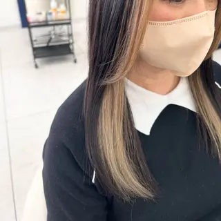 カラー 💎inc市川南口店 フクイ　ニイナ💎のヘアスタイル