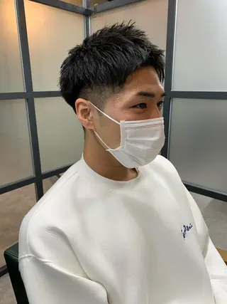 ショート メンズ 【S.BROOM】 店長　西川徹のヘアスタイル