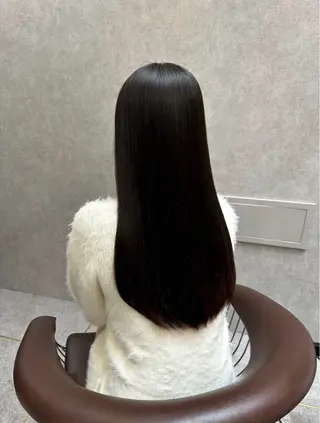 ロング 髪質改善サロン Aster 天神大名店 【アスター】所属・ワンホンヘア× ベージュ🤍ひな🤍のヘアスタイル