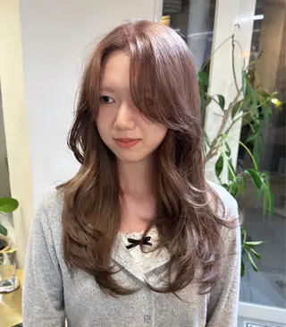 ロング カラー Masena所属・🍁中川 慎之介🍁のヘアスタイル