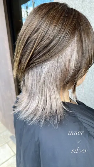 ショート カラー 似合わせ松本 容政のヘアスタイル