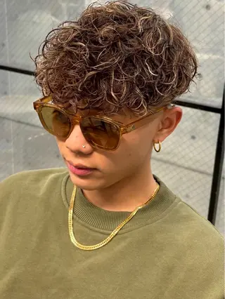 ミディアム メンズ era本店所属・笹尾 陸/era本店 メンズ短髪系美容師のヘアスタイル