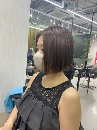 ショート 韓国風くびれヘア/ 小顔レイヤー🧿小林のヘアスタイル