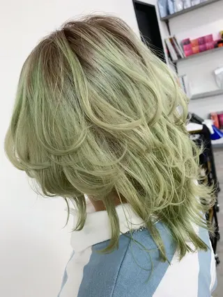 ミディアム 🥇近藤 恭輔🥇 Recharme新保のヘアスタイル