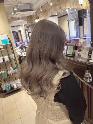 ロング 🧡ミルクティー/ レイヤー🧡ショウナのヘアスタイル