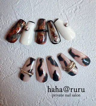ネイル haha@ ruruのネイルデザイン