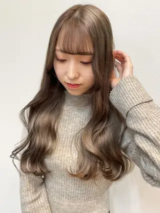 カラー ced下赤塚店／うる 艶ヘアカラー🦋のヘアスタイル