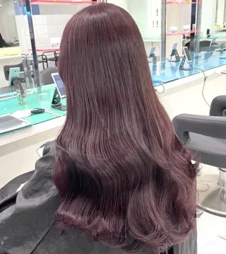 ロング カラー 韓国/ハイトーン/ riko🫧のヘアスタイル