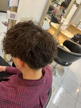 パーマ メンズ パーマ特化美容師 茂木広幸のヘアスタイル