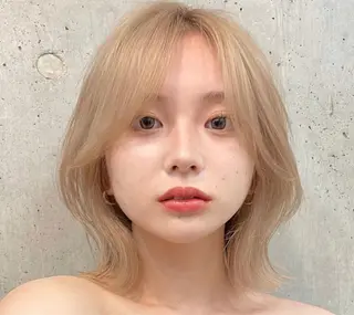 ミディアム 似合わせカット⚪︎ /フェイスレイヤーのヘアスタイル