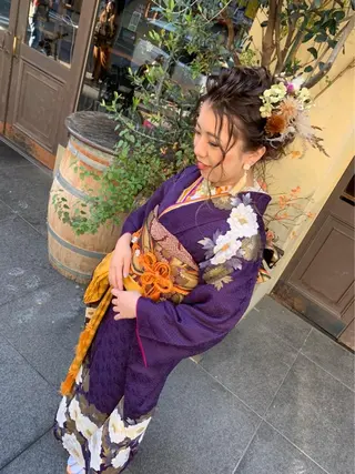 ヘアアレンジ 佐藤 奈佳子 サトウ ナカコのヘアスタイル