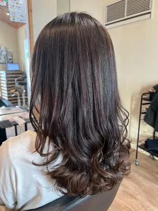 ロング カラー 関口 友行のヘアスタイル