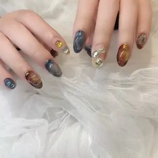 ネイル 新井 ひなののネイルデザイン