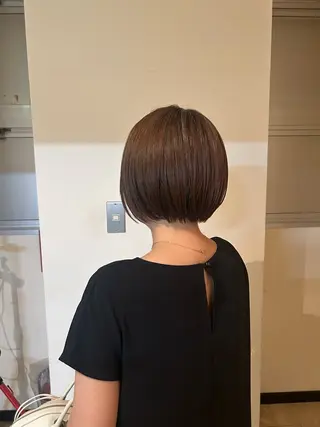 ショート ORe'S　HAIR BE GLaD所属・佐野 愛実のヘアスタイル