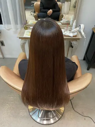 ロング 田中 陽菜乃のヘアスタイル