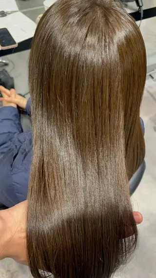 ロング カラー パーマ 🌈艶髪/髪質改善 新宿itouのヘアスタイル