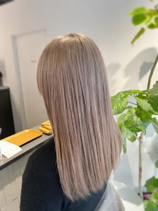 ロング カラー 💎韓国カラー Giness坂下巧のヘアスタイル