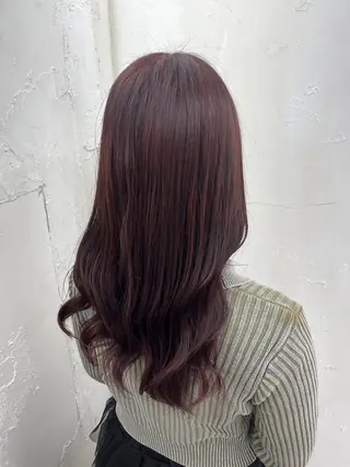 ロング カラー 🫧miyu/カラー エクステ難波🐇ྀིのヘアスタイル