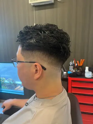 ショート メンズ 竹内 翼のヘアスタイル
