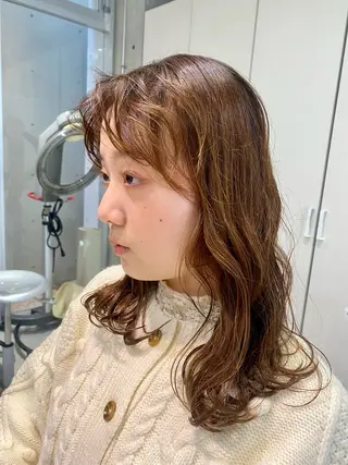 ロング RENJISHI  KICHIJOJI所属・🌈🧡ヤマダ ヒロナ🌈🧡のヘアスタイル