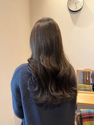 ロング カラー ‎🤍江坂 ハヤシアヤナ‎🤍のヘアスタイル