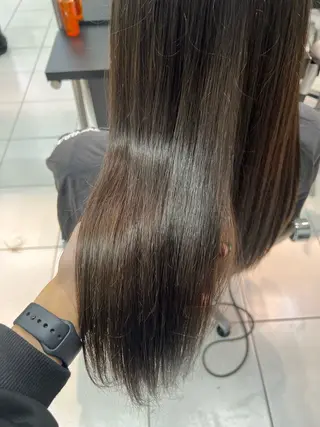 ロング ハッタ ミクのヘアスタイル