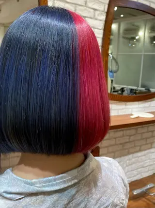 カラー 本田 静莉奈のヘアスタイル