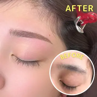 アイブロウ HAIR&MAKE POSH 日暮里のネイルデザイン