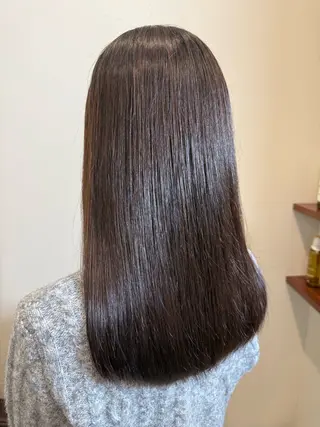セミロング YOU hair life所属・花森 捺巳のヘアスタイル