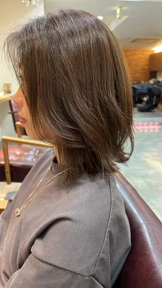 カラー little  porto所属・透明感・艶感 小坂隼斗のヘアスタイル