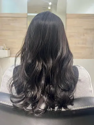 ロング カラー 🥣🫧‪艶カラー 🦋アカマ ミユ🦋のヘアスタイル