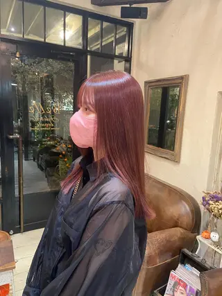 カラー ダメージレス美容師 🌱水島侑理のヘアスタイル