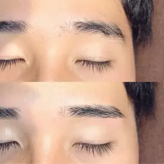 メンズ アイブロウ 堀内 優衣💗パリジェンヌのマツエク・マツパデザイン