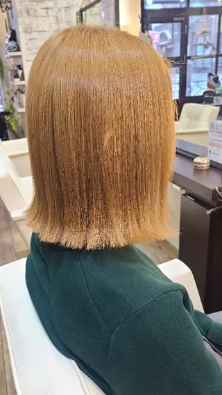 カラー ミディアム hair make  ange 所属・赤池 彩のヘアスタイル
