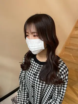 ロング カラー 林 慧悟のヘアスタイル