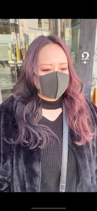 ロング カラー 古指 匠巳のヘアスタイル
