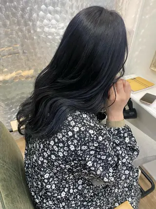 ロング カラー ヘアアレンジ あおい 🍒暖色カラーのヘアスタイル