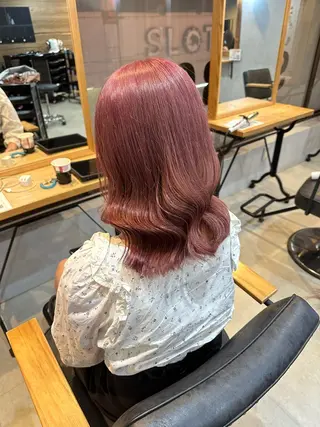 カラー SOURCE河原町 LICOのヘアスタイル