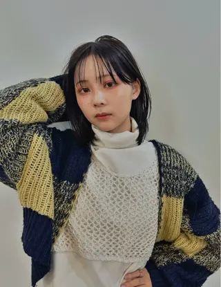 ミディアム KEIGO/ ブリーチ、矯正特化のヘアスタイル