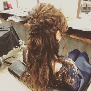 ヘアアレンジ パーマ指名1位✨ 針尾　完のヘアスタイル