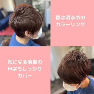 カラー メンズ 薄毛専門 メンズカットREEのヘアスタイル