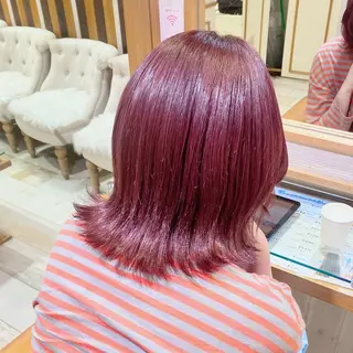 ショート カラー 🌸小島友梨香🌸 ブリーチカラーのヘアスタイル