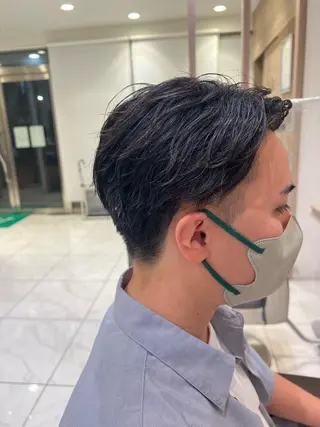 メンズ 顔周り/韓国レイヤー junkaのヘアスタイル