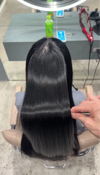 ミディアム カラー ✨髪質改善 縮毛矯正 艶髪 立川 コウキ✨のヘアスタイル