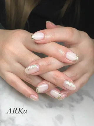 ミディアム ネイル Nailsalon ARKαのネイルデザイン