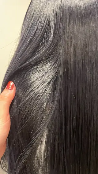 ロング カラー ミルクティーベージュ 新潟万代/MANA♡のヘアスタイル