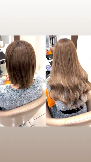 エクステ🎀カラー ✨横浜／トレンドのヘアスタイル