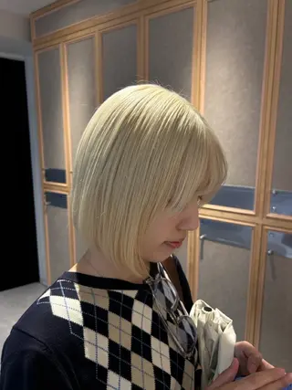 ショート Gallica 表参道店所属・ボブカット 🦎Raitoのヘアスタイル